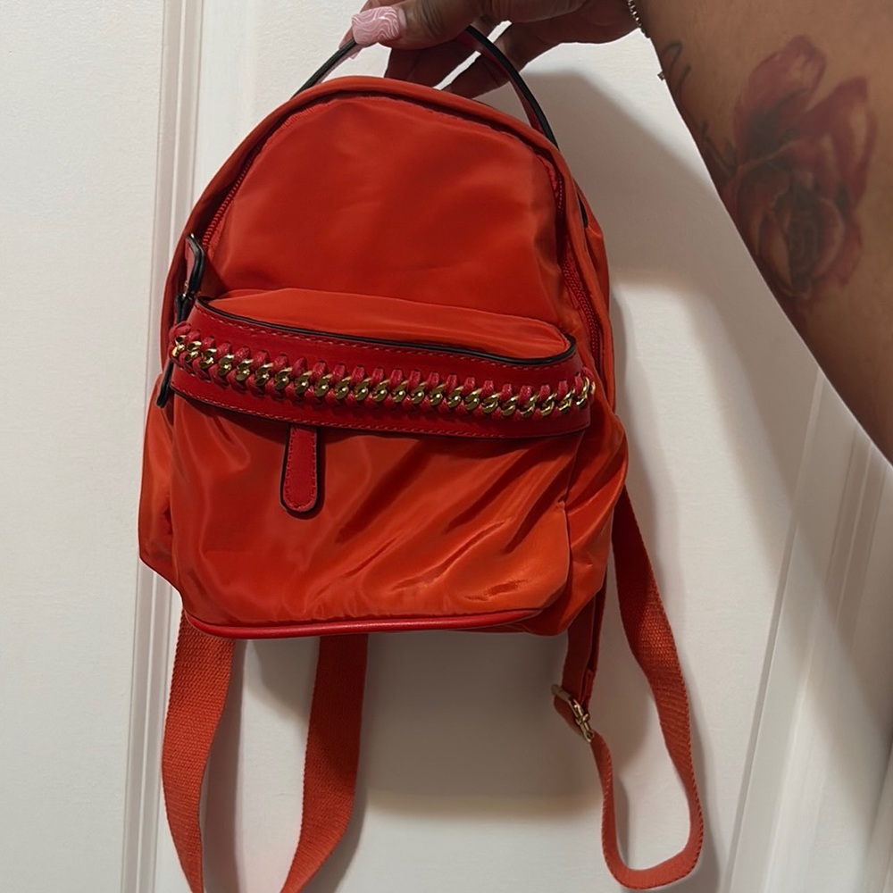 Stylish Orange Backpack